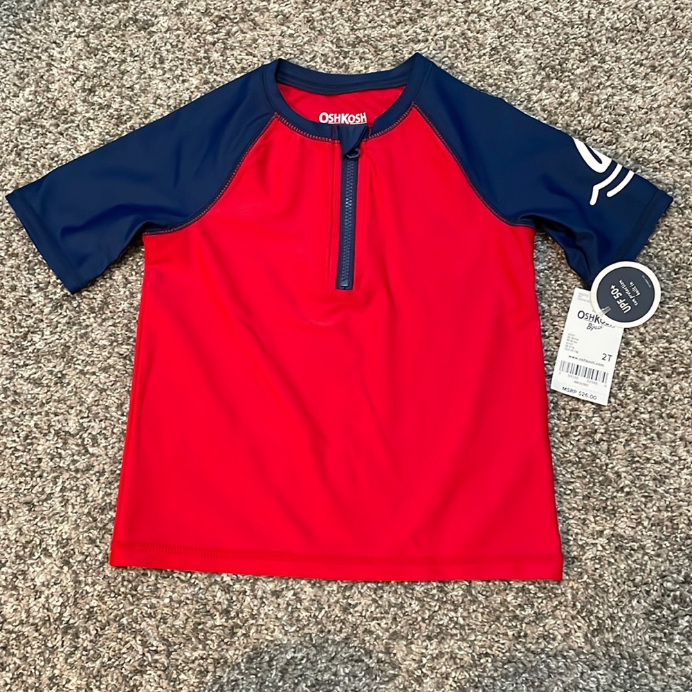 OshKosh B’Gosh Toddler Swim Rash Guard Top